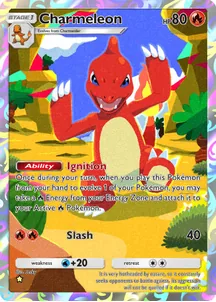 Charmeleon, Deluxe Pack: Mega card 403